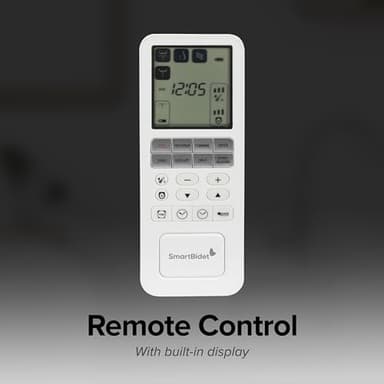 SmartBidet® SB-3000 Electric Smart Bidet™ Toilet Seat for Elongated Toilets with Remote Control with Screen, Unlimited & On Demand Warm Water - Image 7