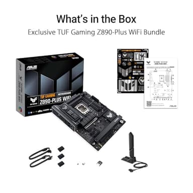 ASUS TUF Gaming Z890-PLUS WiFi Z890 LGA 1851 ATX Motherboard, Intel® Core™ Ultra Series 2 Ready, Advanced AI PC-Ready, 16+1+2+1 Stages, DDR5, PCIe® 5.0, Thunderbolt™ 4 Type-C®, 4X M.2, Wi-Fi 7, 2.5Gb - Image 6