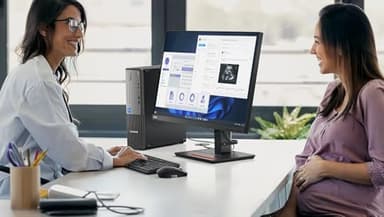 Lenovo ThinkCentre Neo 30s Gen 5 SFF Desktop Computer, 10-core Intel Core i7-13620H, 32GB DDR5, 1TB SSD, HDMI + VGA, Wi-Fi, RJ-45, USB-C, Wired Keyboard & Mouse, Windows 11 Pro - Image 8