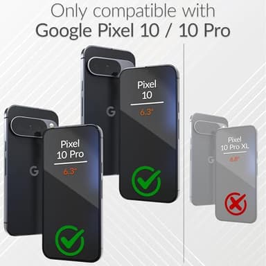 Crave Dual Guard for Google Pixel 10 Case and Pixel 10 Pro Case, Shockproof Protection Dual Layer - Forest Green - Image 2