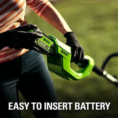 Greenworks 40V 12" Cordless String Trimmer, 2.0Ah Battery and Charger Included - Image 12