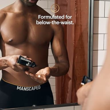 MANSCAPED® The Premier Package 5.0 Ultra, with The Lawn Mower® 5.0 Ultra Men's Groin & Body Hair Trimmer, Shears 3.0, Crop Preserver® Ball Deodorant, Refined® Body Wash, Crop Soother™, Shed 2.0 - Image 7