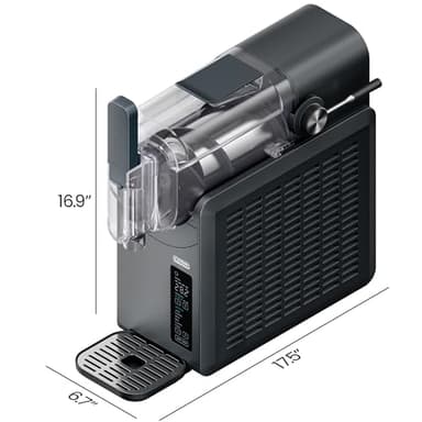 Iceman Slush-Ease Slushie Machine, Frozen Drink Maker & Slushy Machine with 5 Presets + Custom Option, Easy-Dispensing Lever for Frozen Margaritas, Frappes, and Slushies - Black - Image 6