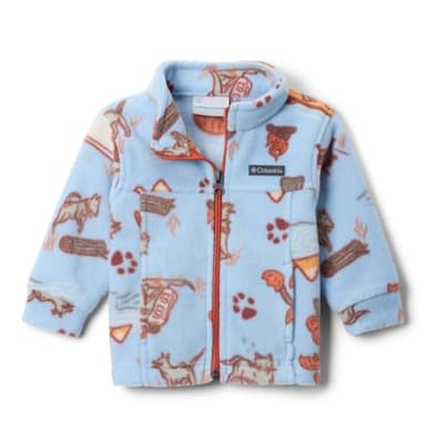 Columbia Baby Zing III Fleece, Ripple Blue Trail Tails, 3/6 - Image 5