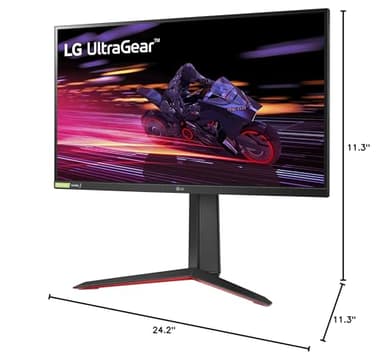 LG 27GP750-B 27” Ultragear FHD (1920 x 1080) IPS Gaming Monitor w/ 1ms Response Time & 240Hz Refresh Rate, NVIDIA G-SYNC Compatible with AMD FreeSync Premium, Thin Bezel, Tilt/Height/Pivot Adjustable - Image 10