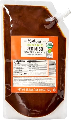 Roland Foods Organic Red Miso Paste, 26.4 Ounce Pouch, Pack of 1 - Image 1