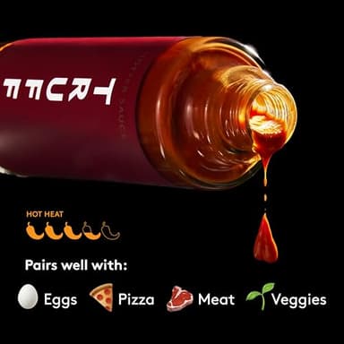 TRUFF Hot Sauce and Hotter Sauce 2-Pack Bundle, Gourmet Hot Sauce Set, Black Truffle and Chili Peppers, Gift Idea for The Hot Sauce Fans (Black/Red, 6 oz, 2 Count) - Image 5