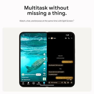 Google Pixel 9 Pro Fold - Unlocked Android Smartphone with Gemini - Advanced Triple Rear Camera System - Foldable Display - Hands-Free Video - Obsidian - 256 GB - Image 8