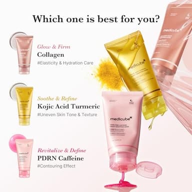 medicube Collagen Overnight Wrapping Peel Off Facial Mask Pack - Elasticity & Hydration Care, Reduces Sagging & Dullness - Hydrolyzed Collagen For Glowing Skin - Korean Skin Care, 2.53 fl.oz - Image 7