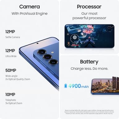 SAMSUNG Galaxy S25+ Cell Phone, 512GB AI Smartphone, Unlocked Android, AI Camera, Fast Processor, ProScaler Display, Long Battery Life, 2025, Navy (Renewed) - Image 6