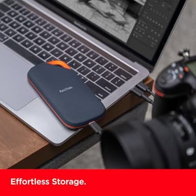 SanDisk 4TB Extreme PRO Portable SSD with USB4, Up to 3800 MB/s Read and 3700MB/s Write, USB-C, USB 3.2, Backwards Compatible, IP65 Water and Dust Resistance - SDSSDE82-4T00-G25 - Image 5