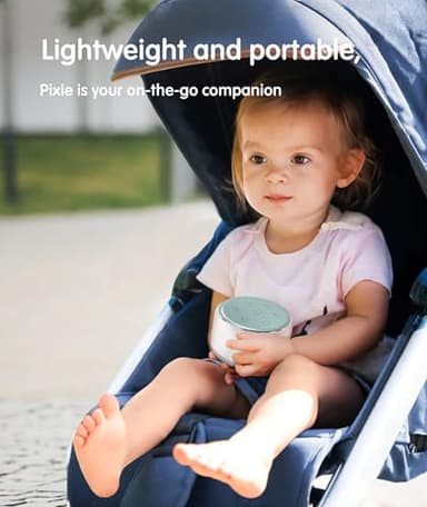 FamiSym White Noise Sound Machine Baby for Sleeping with Night Light – 34 Soothing Sounds, Rechargeable White Noise Machine for Kids Adults Sleep, Portable Lullaby Machine Baby Soother (Slate) - Image 7