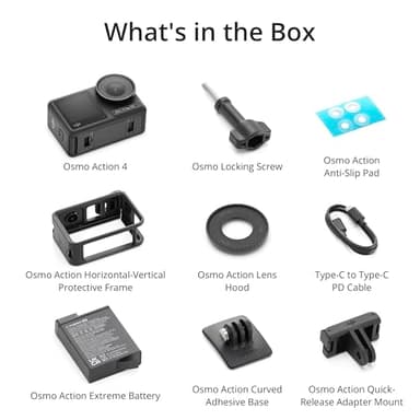 DJI Osmo Action 4 Standard Combo, 4K/120fps Waterproof Action Camera with a 1/1.3-Inch Sensor, Stunning Low-Light Imaging,10-bit & D-Log M Color Performance, Long-Lasting 160 Mins, Outdoor Camera - Image 5