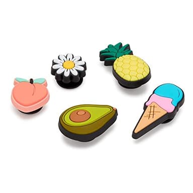 Crocs 5-Pack Food Shoe Charms | Jibbitz, Summer Fun, One Size - Image 1