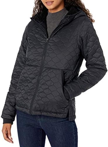 Amazon Essentials womens Lightweight Quilted Full-Zip Water-Resistant Sherpa-Lined Hooded Puffer Jacket - Image 3