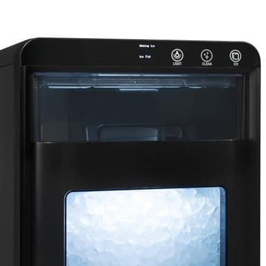 Newair Nugget Ice Maker Countertop, 44 lbs in 24 Hours Ice Machine Nugget, Self Cleaning Ice Maker in Black Stainless Steel, Perfect for Home Bar, Kitchen Countertop, RV, Home Office - Image 9