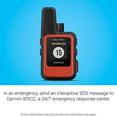 Garmin inReach Mini 2, Lightweight and Compact Satellite Communicator, Hiking Handheld, Orange - 010-02602-00 - Image 8