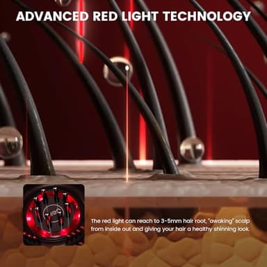 Breo Scalp3 Scalp Massaging Brush, Shiatsu Hair & Scalp Massager with IPX7 Waterproof, Cordless & Portable, Electric for Head, Home Relaxation - Image 4