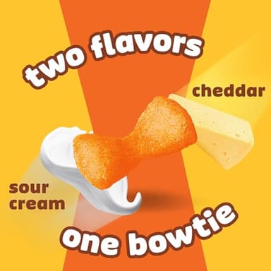 Pringles Mingles Puffed Snacks, Cheddar and Sour Cream, Cheese Puffs, Salty Snacks (6 Bags) - Image 6