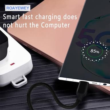 ROAYEWEY USB Type C Replacement for 45W Chromebook Charger Compatible with HP Chromebook 14 X360 USB C Power Supply Adapter - Image 6