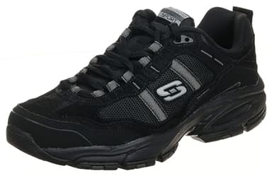 Skechers Men's Vigor 2.0 Trait Memory Foam Sneaker, Black, 8 M US - Image 1