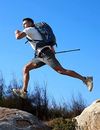 EZRUN Men's Hiking Cargo Shorts Quick Dry Golf Outdoor Work Tactical Shorts with Multi Pocket for Fishing Travel - Image 5