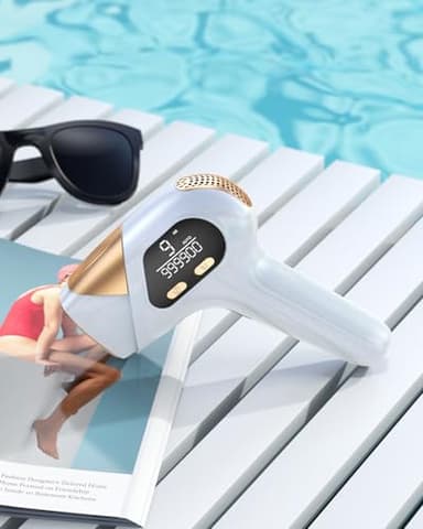 LYSMOSKI Laser Hair Removal for Women and Men, Safe at-Home Hair Removal Device, Hair Laser Removal with Long-Lasting in Hair Reduction for Armpits Back Legs Arms Face Bikini Line - Image 8
