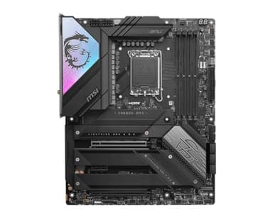 MSI MPG Z790 Carbon MAX WiFi II Gaming Motherboard (Supports 12th/13th/14th Gen Intel Processors, LGA 1700, DDR5, PCIe 5.0, M.2, 2.5Gbps LAN, USB 4, Wi-Fi 7, ATX) - Image 2