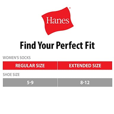 Hanes Womens Value Pack, Ankle Soft Moisture-wicking Socks, Available In 10 And 14-packs, White - 14 Pack, 5-9 US - Image 3