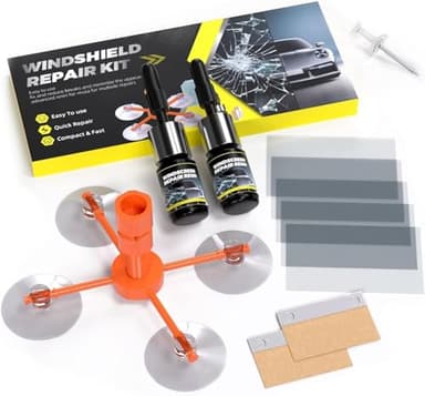 LOMEEN Windshield Repair Kit, 2025 New Package Windshield Crack Repair Kit with Enhanced Injection Head., Long-Lasting for Windshields, Windows, Mirrors, All Crack Types - Image 1