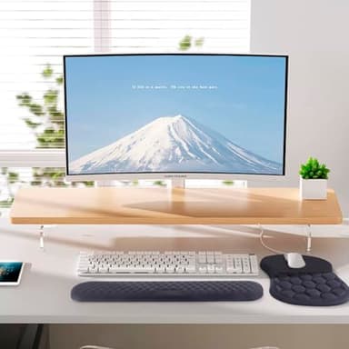 Mouse Pad Wrist Support, Laokiiy 2 in1 Keyboard Wrist Rest+ Ergonomic Mouse Pad, Non-Slip Wrist Rest for Computer Keyboard, Made Easy Typing & Relieve Wrist Pain（Black - Image 6