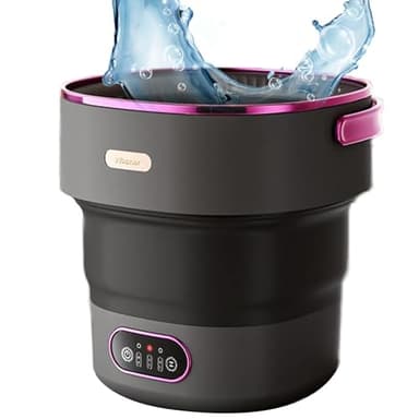 Portable Washing Machine,Underwear Washing Machines,Foldable Washing Machine with Capacity of 15L,Deeply Clean Underwear for Apartments, Camping, Traveling - Image 7