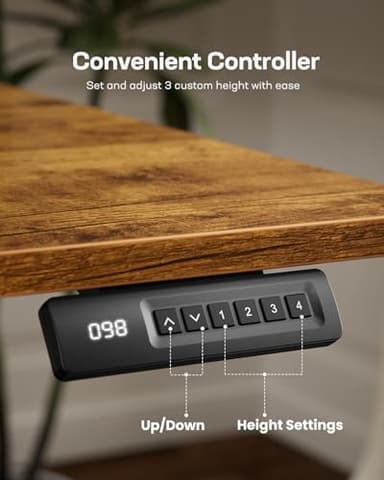 Marsail Standing Office Desk - Image 5