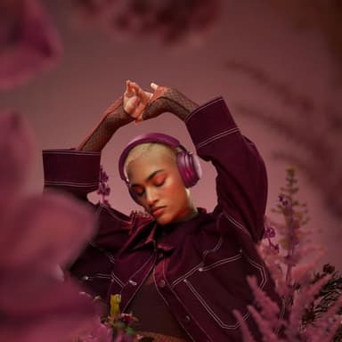 Bose QuietComfort Ultra Bluetooth Headphones, Wireless Headphones with Spatial Audio, Over Ear Noise Cancelling with Mic, Up to 24 Hours of Playtime, Deep Plum - Limited Edition Color - Image 3