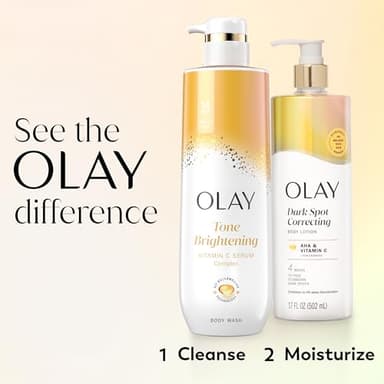 Olay Body Lotion for Women, Tone Enhancing with AHA Serum, Visibly Reduce Discolored Skin, 24hr Moisture & Hydration, Fast Absorbing Formula, Vitamin B3 Complex, For All Skin Types, 17 fl oz - Image 10