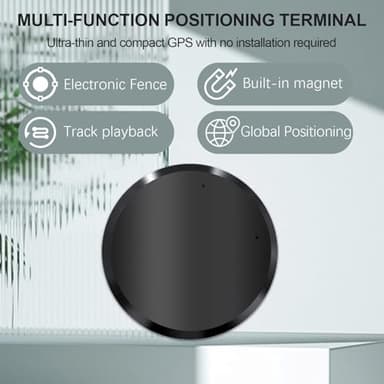 Mini GPS Tracker for Vehicles: Tracker Device for Vehicles No Subscription No Monthly Fee GPS Tracker for Car Kids Dogs Trucks Magnetic GPS Tracking Device Portable Real-Time Tracking - Image 2