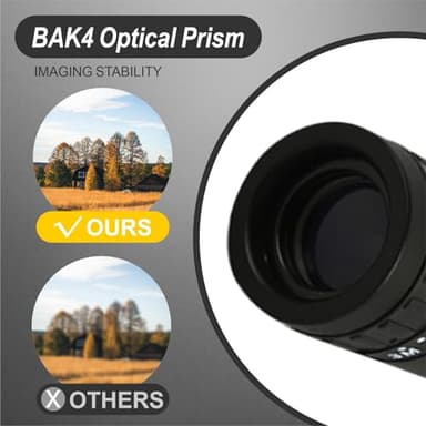 8x18 Mini Monocular Telescope Monoculars for Adults High Powered HD Portable Monocular Shimmering Night Vision Lightweight Pocket Monoscope for Kids - Image 4