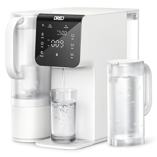 Dreo Reverse Osmosis Water Filter Countertop, 7-Stage RO Water Filtration System, 3:1 Pure to Drain, Portable Water Pitchers for Home Kitchen, No Installation, Reduce TDS, BPA Free - Image 1