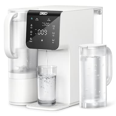 Dreo Reverse Osmosis Water Filter Countertop, 7-Stage RO Water Filtration System, 3:1 Pure to Drain, Portable Water Pitchers for Home Kitchen, No Installation, Reduce TDS, BPA Free - Image 1