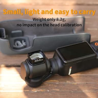 2X Magnification Lens for Pocket 3, Long Distance Photography Telephoto Lens, Portable Magnetic Lens Filter for Pocket 3 - Image 9