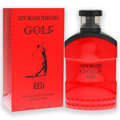 New Brand Perfumes Golf Red EDT Spray Men 3.3 oz - Image 3