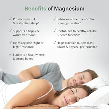 Organixx Magnesium Glycinate Supplement for Support Sleep, Muscle & Heart Health, 7 Type Magnesium Complex with Vitamin B6, Manganese Citrate, Gluten Free, Vegan, Non GMO, High Absorption, 60 Capsules - Image 4