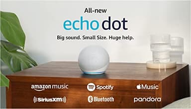 Amazon Echo Dot (newest model), Vibrant sounding Alexa speaker, Great for bedrooms, dining rooms and offices, Glacier White - Image 12