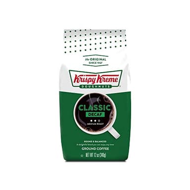 Krispy Kreme Doughnuts Classic Decaf Ground Coffee, Bagged 12oz - Image 3