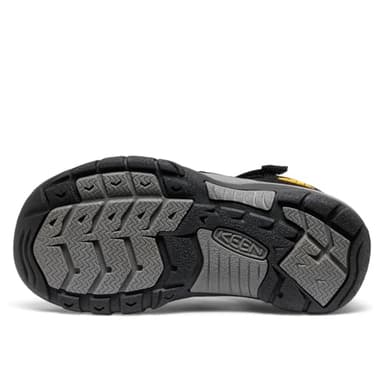 KEEN Newport H2 Closed Toe Water Sandals, Black Yellow, 13 US Unisex Little Kid - Image 6