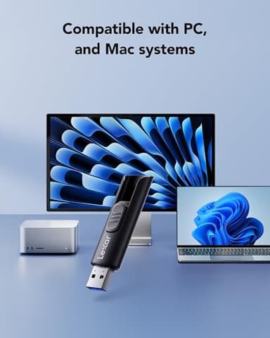 Lexar 64GB 3-Pack Flash Drive A30E USB 3.2 Gen 1, USB Drive up to 100MB/s, Storage Expansion and Backup for PC and Mac Systems - Image 4