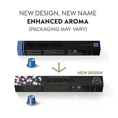 Nespresso Capsules Original Line Tokyo Vivalto Lungo, Medium Roast Coffee, 50 Count Coffee Pods - Image 3