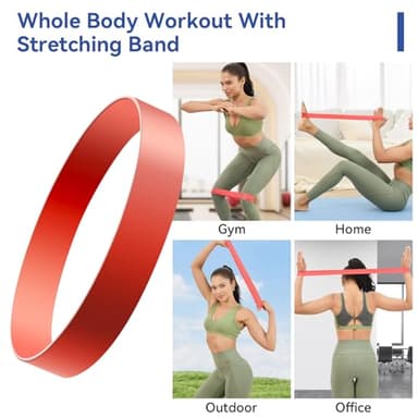 5 in 1 Foam Roller Set - Back Roller Foam, Massage Roller Stick, Massage Ball, Resistance Band for Physical Therapy & Deep Tissue Muscle Massage (Green) - Image 5