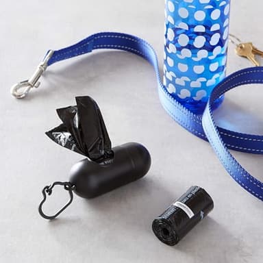 Amazon Basics Dog Poop Bags with Dispenser, 900 Count, Enhanced for Guaranteed Leakproof, Unscented, Includes Leash Clip - Image 6