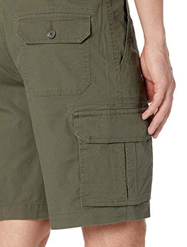 Amazon Essentials Men's 10” Lightweight Ripstop Stretch Cargo Shorts, Olive, 36 - Image 3